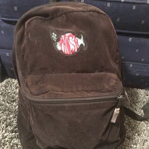 corduroy book bag